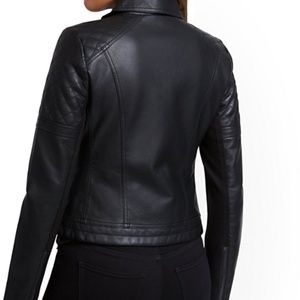 Motor Cross Leather Jacket